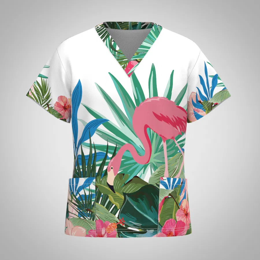 Scrub Sublimation Cotton